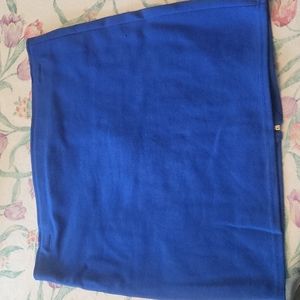 H&M royal blue mini skirt